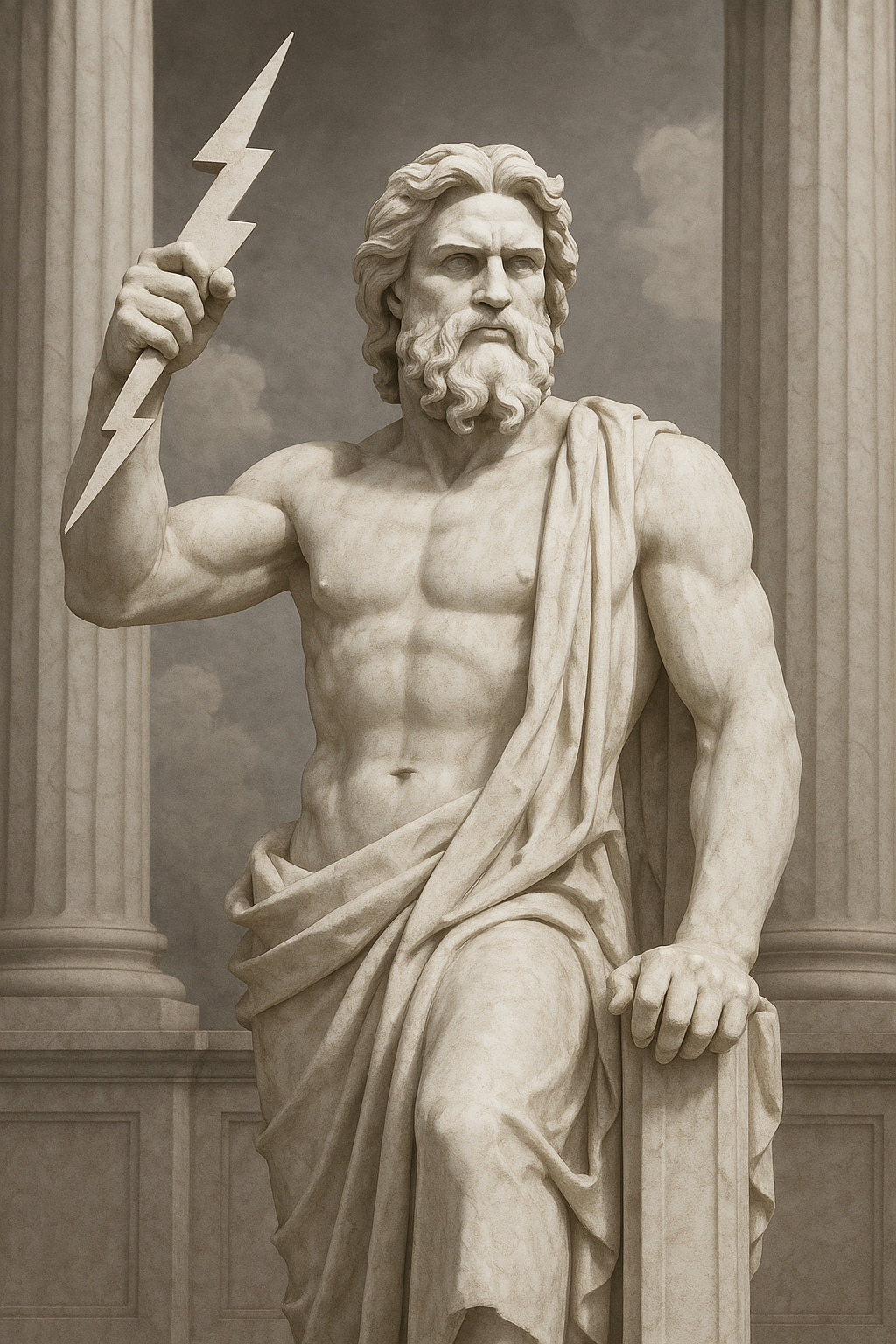 Statue du dieu Zeus